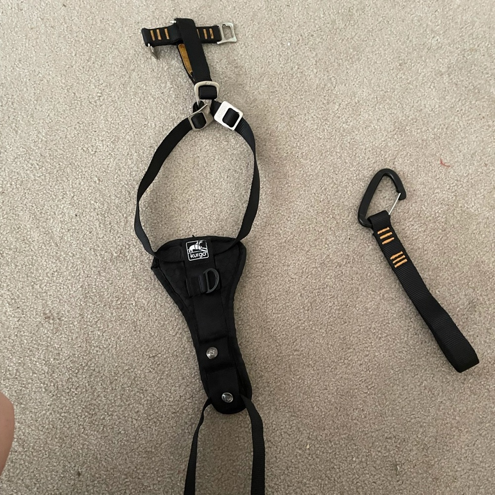 Kurgo Tru-Fit Car Dog Harness, dog seatbelt medium
